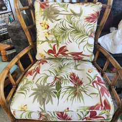 Tommy Bahama Wingback Tropical Chairs