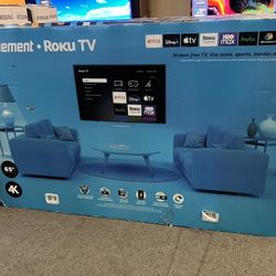 Element 65” 4K Roku Smart Tv 