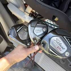 LEFTY Titleist 910 Driver 3&5 Wood
