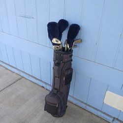 Golf Clubs And Bag