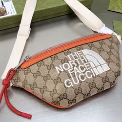 The NORTH FACE GUCCI FANNY BAG AUTHENTIC 