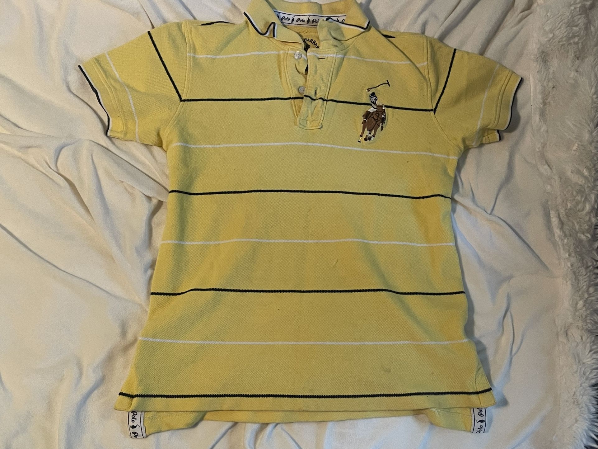 Yellow Polo Shirt 