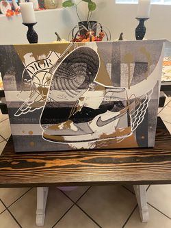 Nike wall canvas