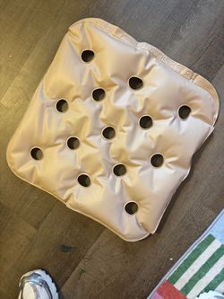 Inflatable Air Cushion Seat Pad with Holes