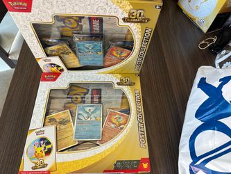 Pokémon 30th Celebration Poster Collection Box (x2)