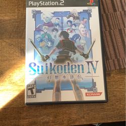 Suikoden Iv Ps2 Game 