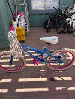 Huffy Seastar Kids Bike Blue and Pink