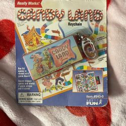 Vintage Candyland game keychain