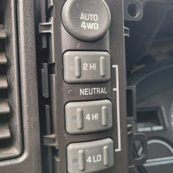 OEM 4x4 Transfer Case Selector Switch