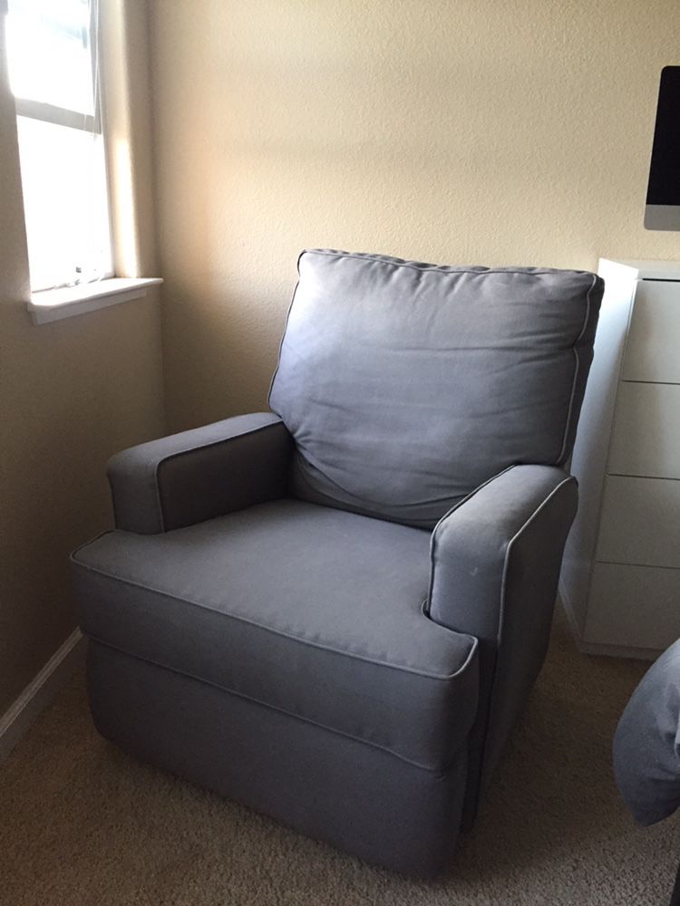 BuyBuyBaby Kersey Swivel Glider Rocking Chair - Gray