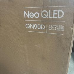 SAMSUNG 85-Inch Class Neo QLED 4K QN90D Series Quantum HDR+, Dolby Atmos, Object Tracking Sound+, Anti-Glare, Gaming Hub, Q-Symphony, Smart TV with Al