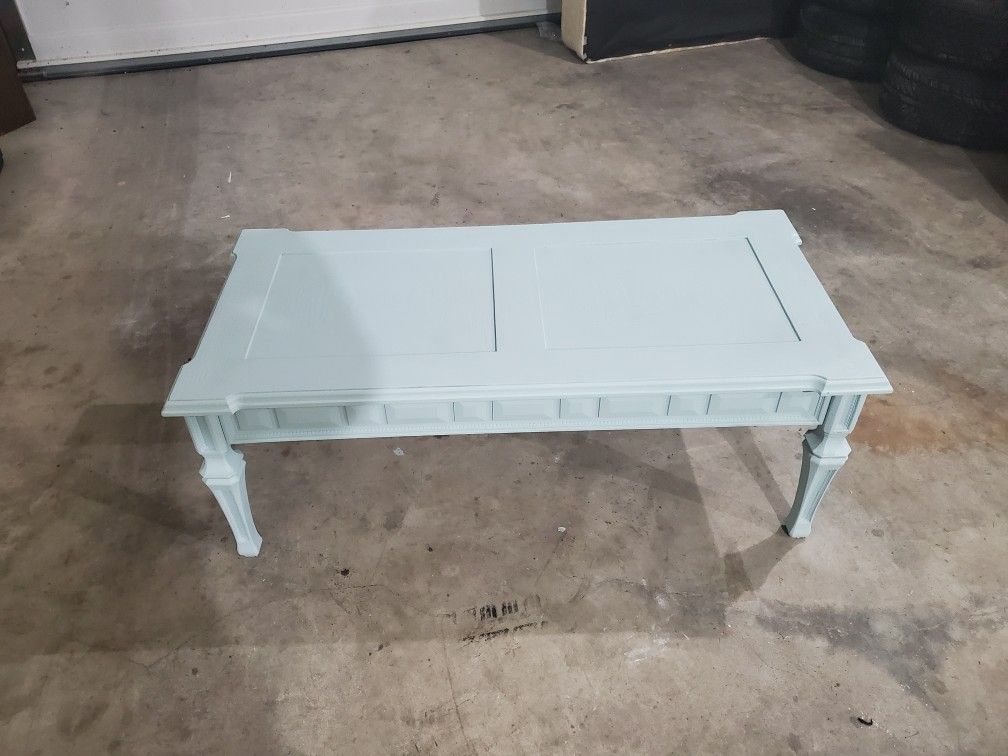 Light blue Coffee table