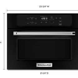 KitchenAid-1-4-cu-ft-Built-In-Microwave-in-Black - NEW