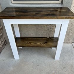 Expresso Wood Console Table 