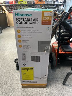 Hisense 5000 BTU (DOE) 115-Volt Vented Small Room Portable Air Conditioner