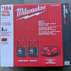 M12 REDLITHIUM CP2.0 Starter Kit