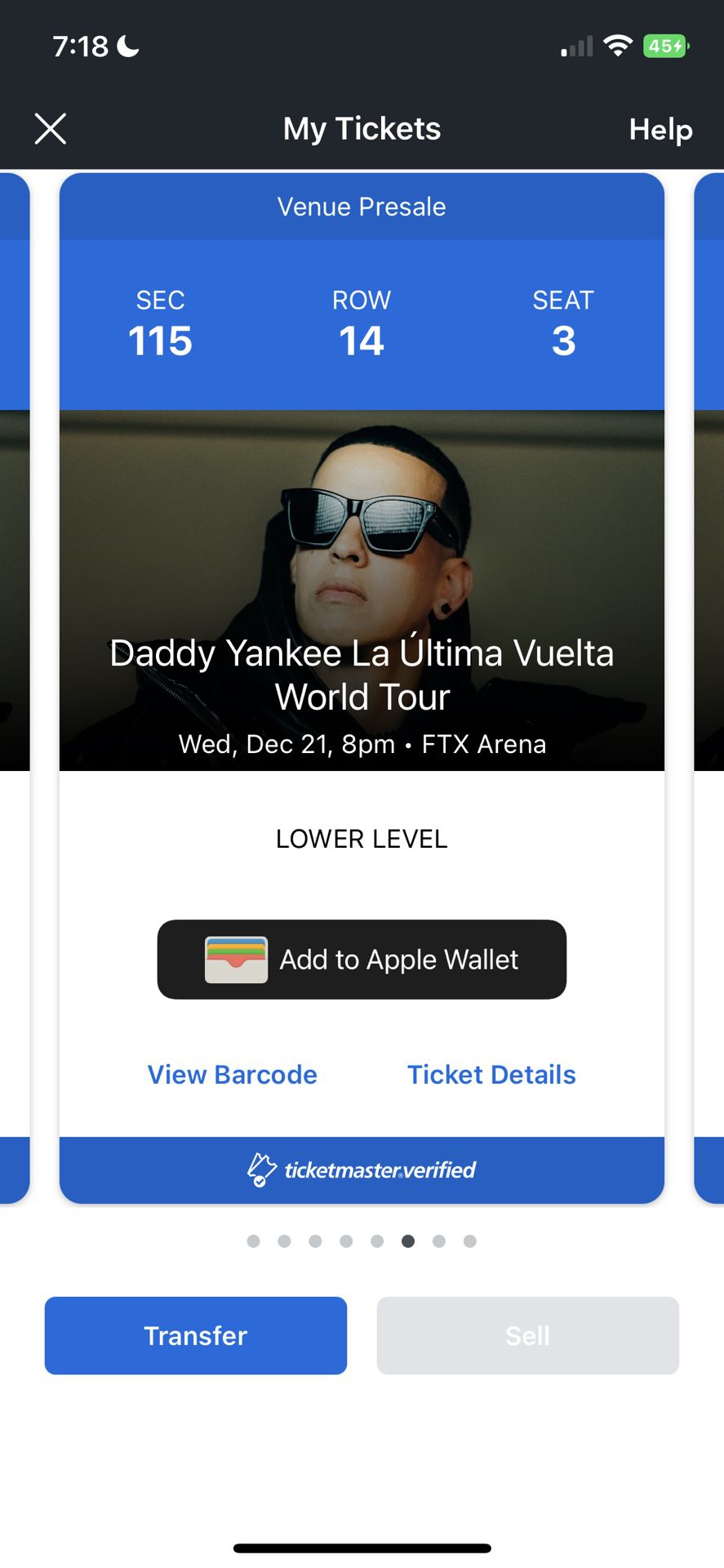 Daddy Yankee Tickets 
