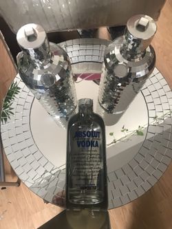 Glass / mirror BAR decoration vodka edition full size