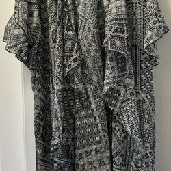 Women’s Sheer Cover Up Size M