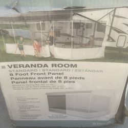 Veranda Screen Room. Attached To Awning Of RV