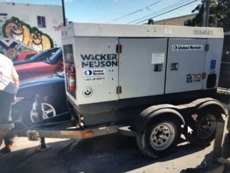 Generator 58kw, 2013 Wacker G70