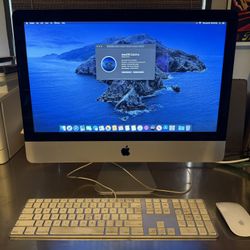 iMac Late 21.5” 2013 8/500GB SSD Catalina