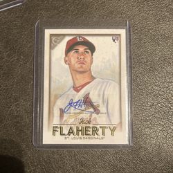 Jack Flaherty Topps 2018 Rookie Autograph 