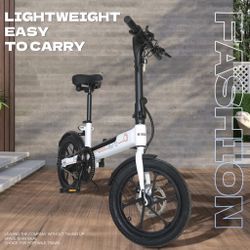 Mini V2 16" Folding Electric Bike 350W Motor 36V 7.5Ah Battery