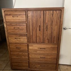 Vintage Tall Dresser/ Chest 