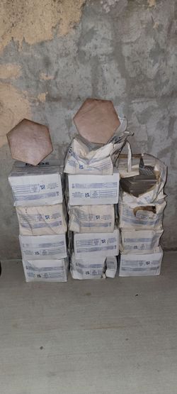Brand New Elios Ceramica Italian Hexagon Tiles (15 Boxes / 121 sq ft)