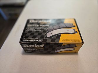 Título: Pastillas de Freno Delanteras Cerámicas Duralast Gold - Nissan Altima (NUEVAS)
Estado: Nuevo (Caja abierta únicamente para tomar fotos)