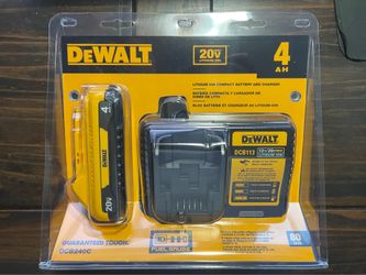 Dewalt 20V 4Ah Battery Kit New