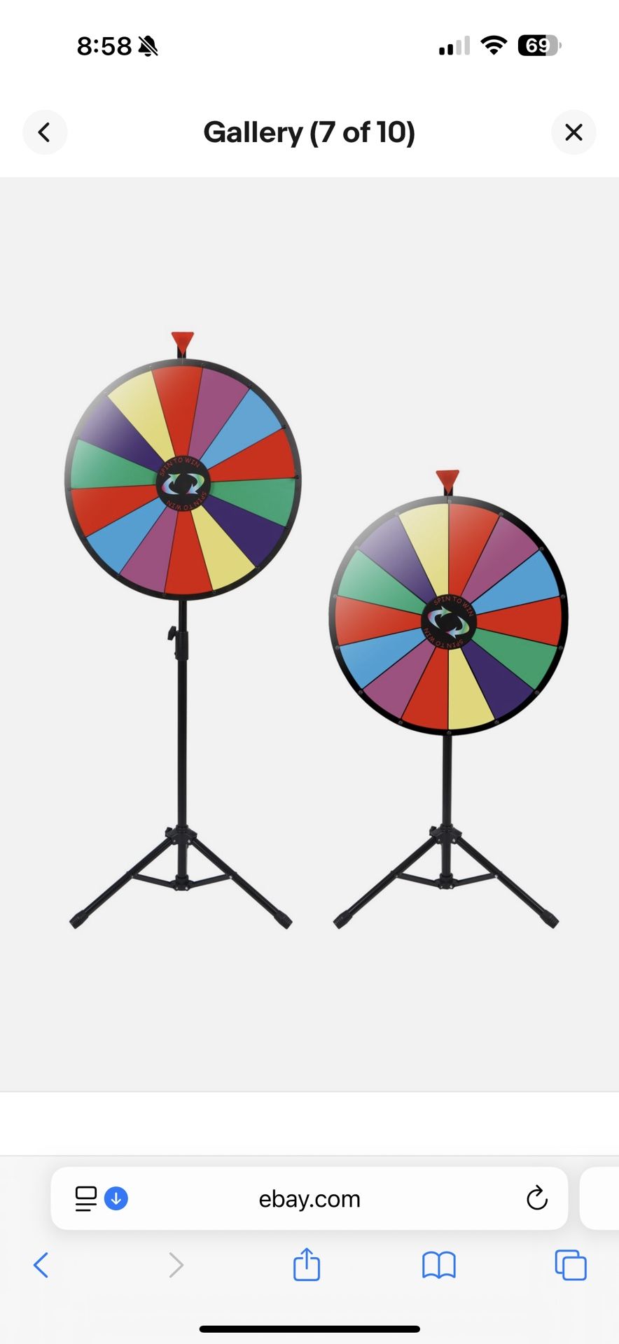 24” Prize Spinning Wheel