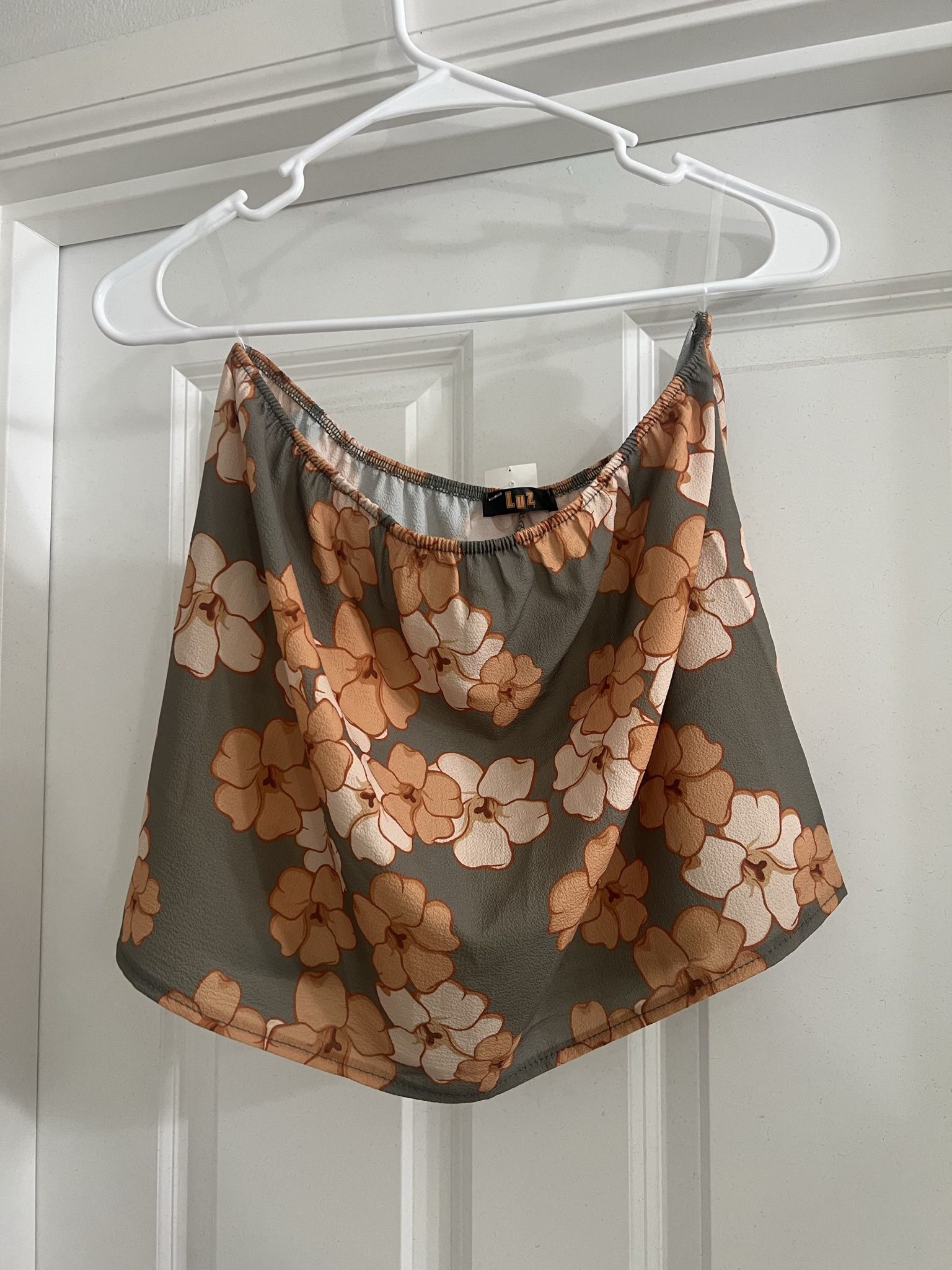 Tube top Aloha print