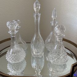 Crystal Decanters (5)