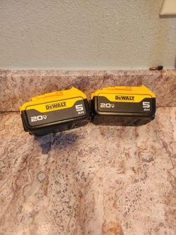 Dewalt batteries new firm price
