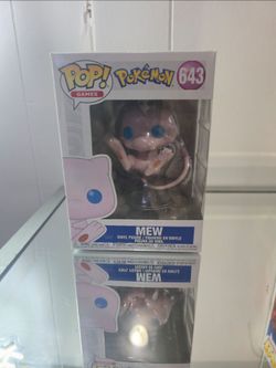 🌸 Pokémon Mew Funko Pop #643 Vinyl Figure New in Box ✨