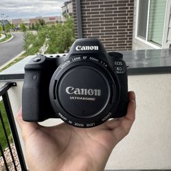 Canon 6D Mark ii with Canon 50mm 1.4 Lens