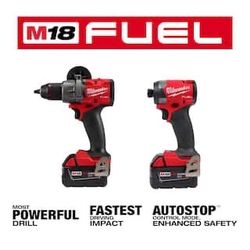 Milwaukee M18 FUEL Drill and Impact Driver Combo Kit