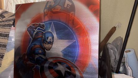Captain America Canvas Art