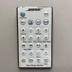 Bose Wave Music System Remote Control (New)