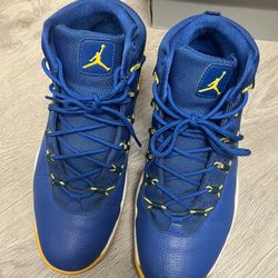 Nike Mens Air Jordan Prime Flight Blue Basketball Shoes Sneakers 11.5 Pre-Owned: Jordan