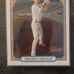 2021 Topps Heritage Shohei 