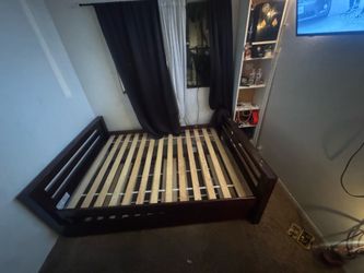 Free full size bed frame