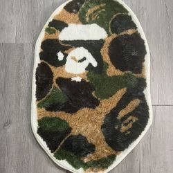 Bape Head Rug Soft Material 3FTx2FT Brand New 