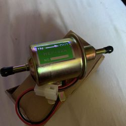 New fuel pump