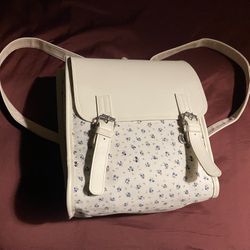 Women’s Fashion Ditsy Floral Print Flap Backpack