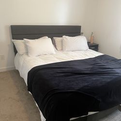 King bed and Frame