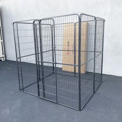Brand New $145 Heavy-Duty 5x5x5ft Large Dog Playpen Crate Kennel Exercise Gate 