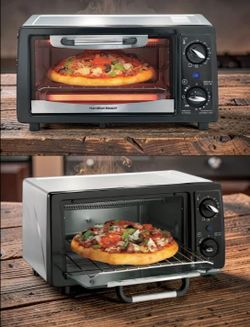 💎 Countertop Stainless Steel Toaster Oven & Pizza Maker (Hamilton Beach)